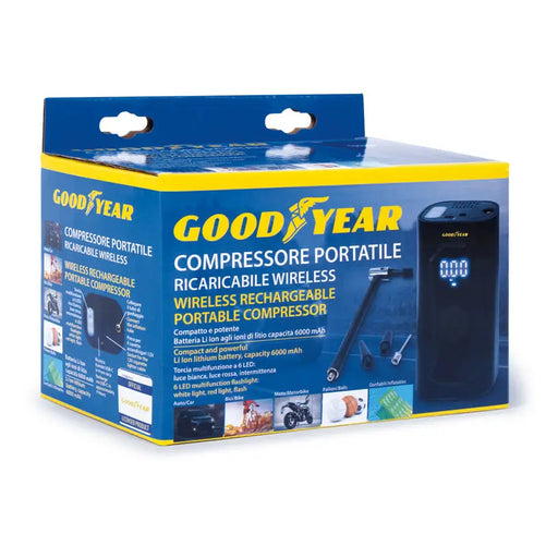 GOODYEAR BATTERY COMPRESSOR - Компресори<<<Сигурност и безопасност<<<Авто и вело<<<Praktiker