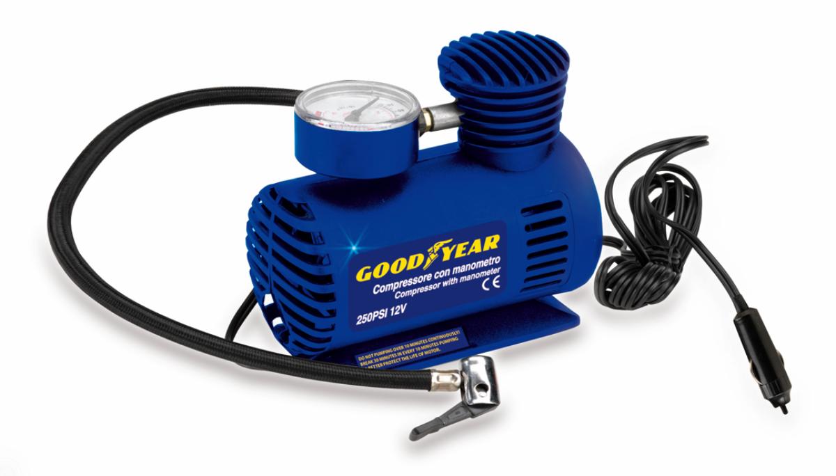 COMPRESSOR WITH MANOMETER GOODYEAR