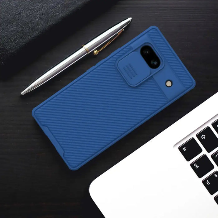 Google Pixel 7a armored case with Nillkin CamShield Pro Case - black - Cell phone cases and covers<<<HurtelXML