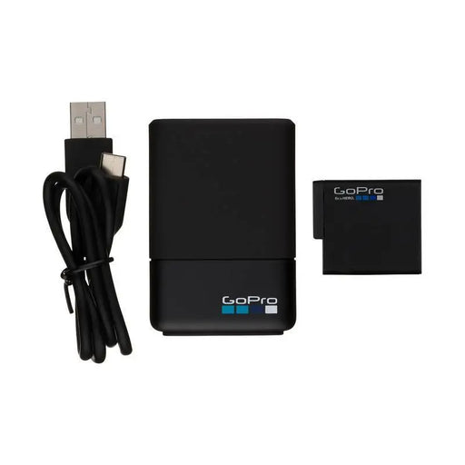 GoPro DUAL charger + HERO 5/6 BATTERY AADBD-001-EU - Зарядни устройства<<<Лаптопи компютри и периферия<<<ZoraSite