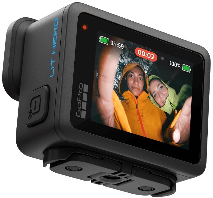 GoPro LIT HERO Action Camera 4K ULTRA HD 3840X2160p, 60fps, Black EU