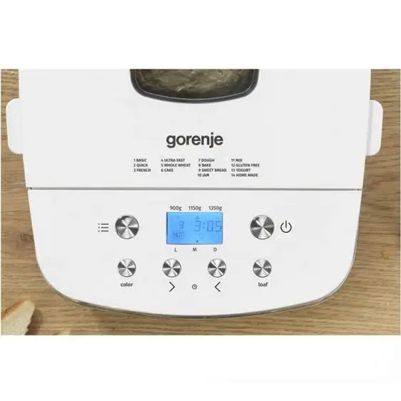 GORENJE BM1350W bread maker - Хлебопекарни<<<Уреди за кухня<<<Малки електроуреди<<<TechnoMix&&&Хлебопекарни<<<За