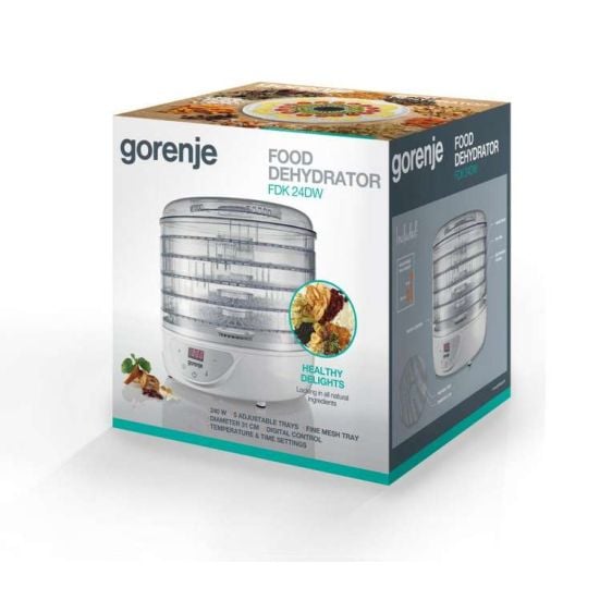Gorenje FDK24DW dryer - Здравословно хранене<<<Малки електроуреди<<<TechnoMix&&&Уред за сушене<<<За Кухнята<<<Малки