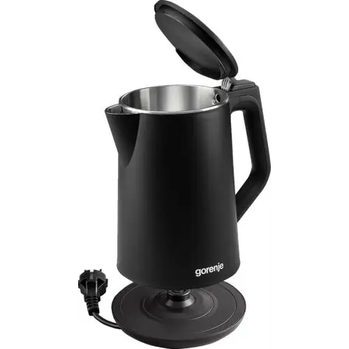 Gorenje K15DWBK electric kettle 1.5 L 2200 W Black - Electric kettlesAGD-CZE<<<Home Appliance