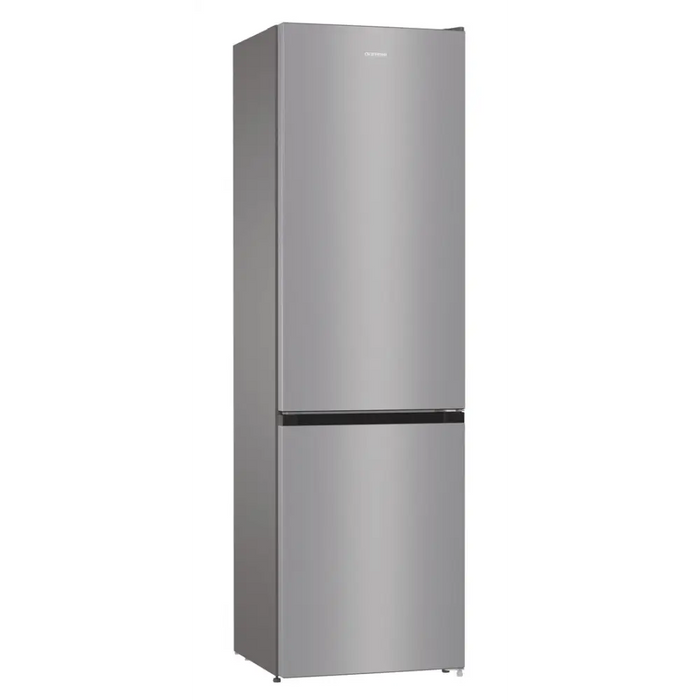 Gorenje NRK6202ES4 fridge-freezer Freestanding 331 L E Grey - Freestanding refrigerator-freezers