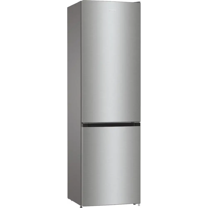 Gorenje NRK6202EXL4 fridge-freezer Freestanding 331 L E Grey - Freestanding refrigerator-freezers