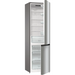Gorenje NRK6202EXL4 fridge-freezer Freestanding 331 L E Grey - Freestanding refrigerator-freezers