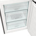 Gorenje NRK6202EXL4 fridge-freezer Freestanding 331 L E Grey - Freestanding refrigerator-freezers