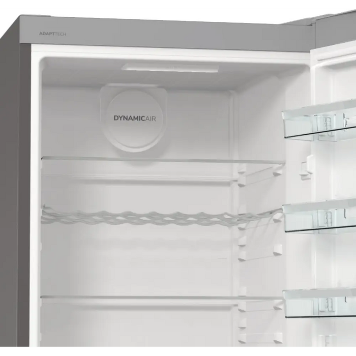 Gorenje R619EAXL6 fridge Freestanding 398 L E Grey - Freestanding refrigerator-freezers (refrigerators)AGD-LOW<<<Home