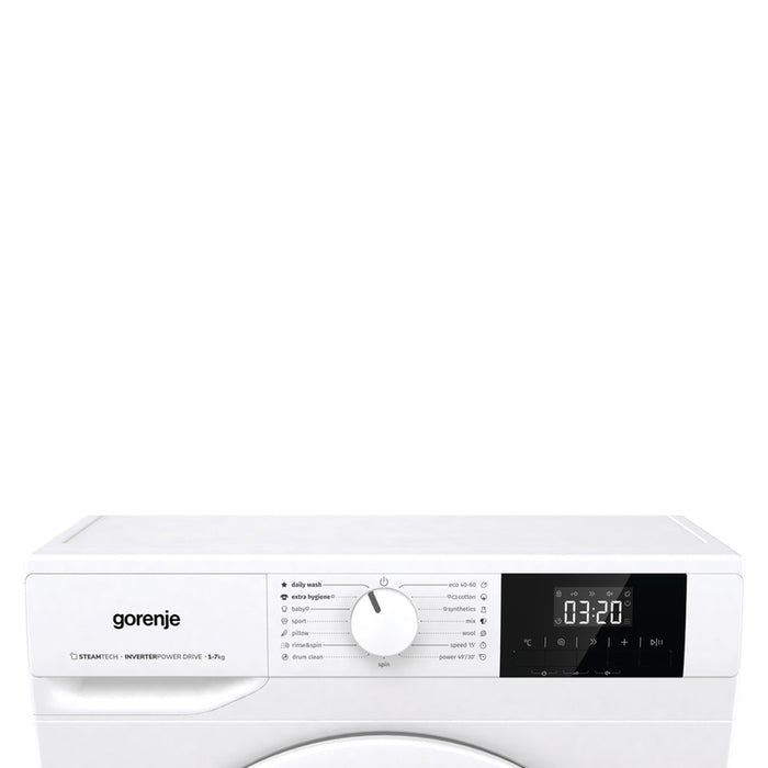 Washing machine GORENJE WNGPI72SBS 7 kg, 1200 rpm, 47 cm
