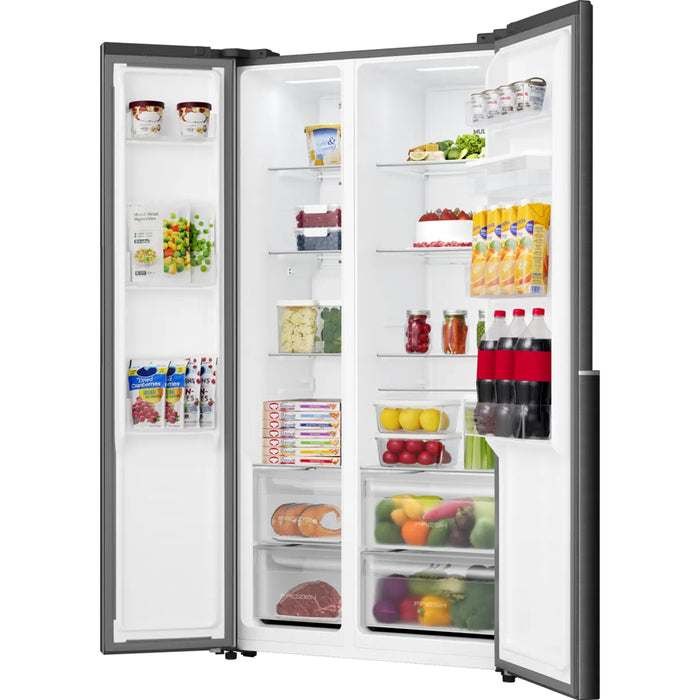 Refrigerator with freezer GORENJE Side by Side NRS917E41BXWD, 541 l, NoFrost Plus, 178.6 cm