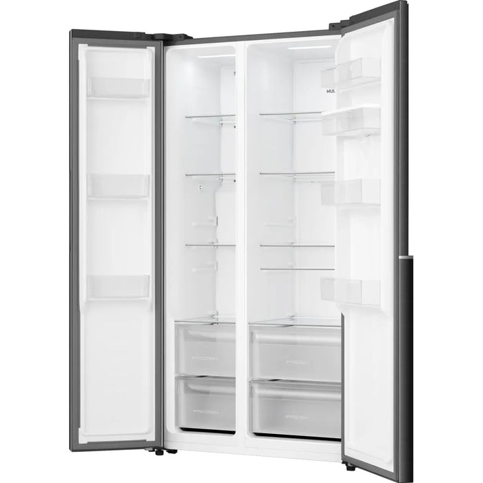 Refrigerator with freezer GORENJE Side by Side NRS917E41BXWD, 541 l, NoFrost Plus, 178.6 cm