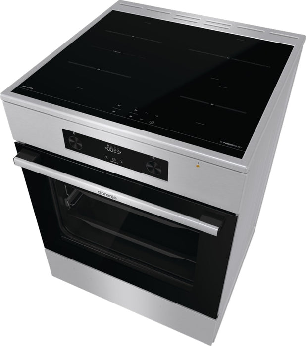 Gorenje GEIT6C60XPG cooker Freestanding cooker Zone induction hob A