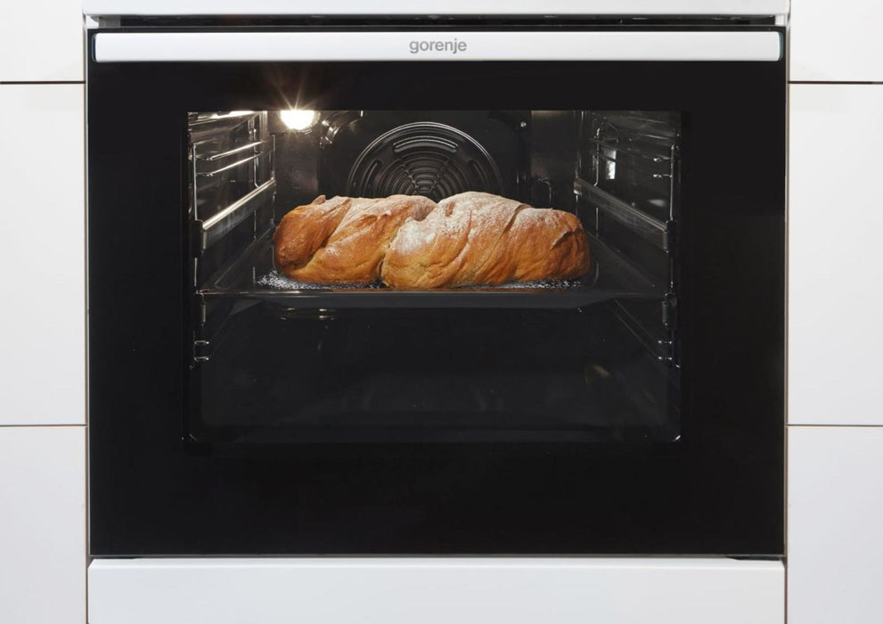 Gorenje GECS5B70CLI Freestanding cooker Electric Ceramic hob Beige