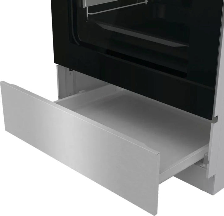 Gorenje GKS6C71XF Freestanding cooker with oven Silver