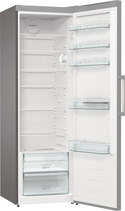 Gorenje R619EES5 fridge Freestanding 398 L E Grey, Metallic