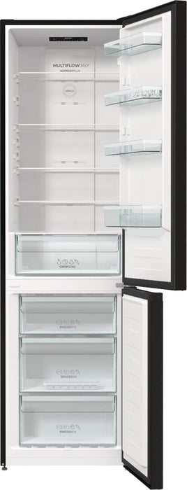 Gorenje NRK6202EBXL4 fridge-freezer Freestanding 331 L E Black