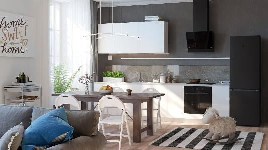 Gorenje WHI6SYB Wall-mounted Black 650 m³/h