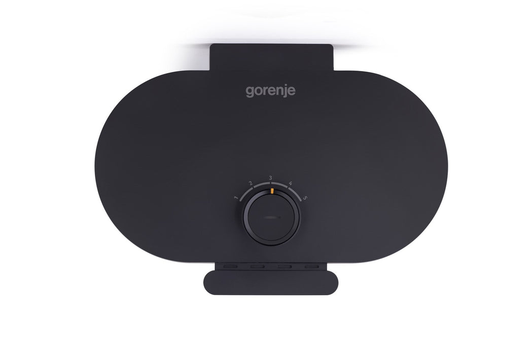 Waffle maker GORENJE WM1200B black, 1200 W