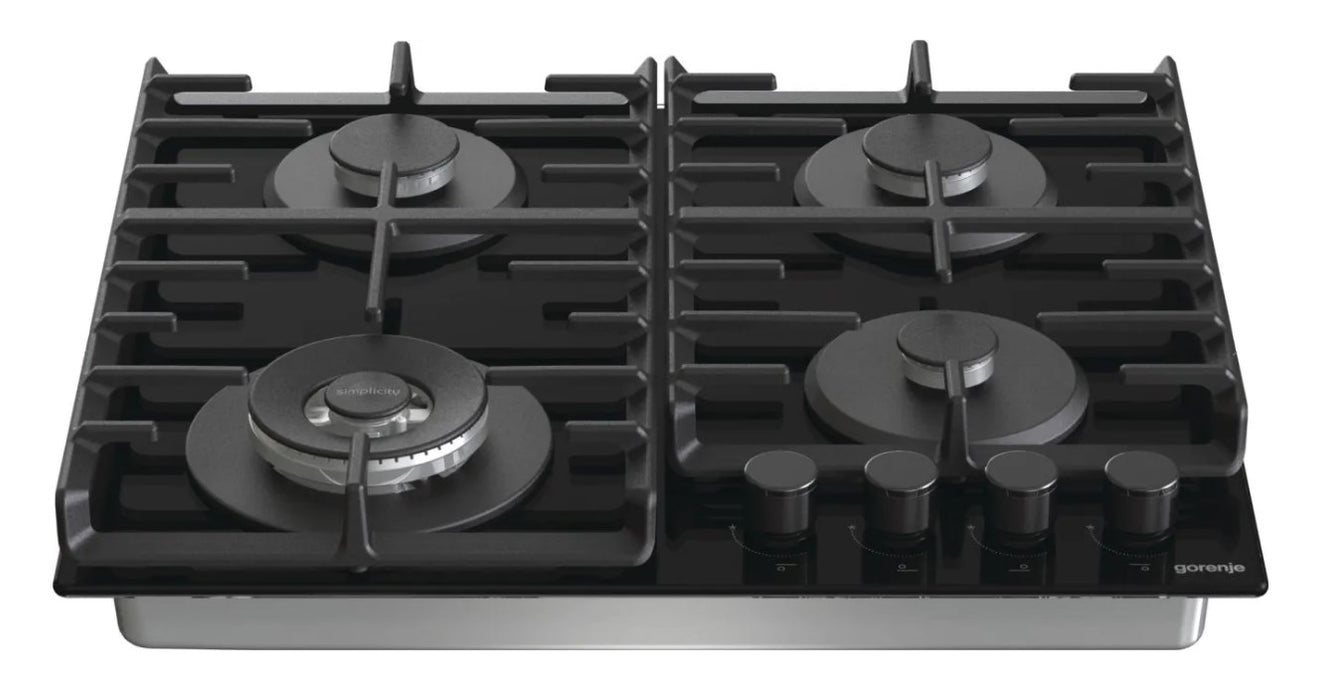 Gorenje GTW642SYB Black Built-in 60 cm Gas 4 zone(s)