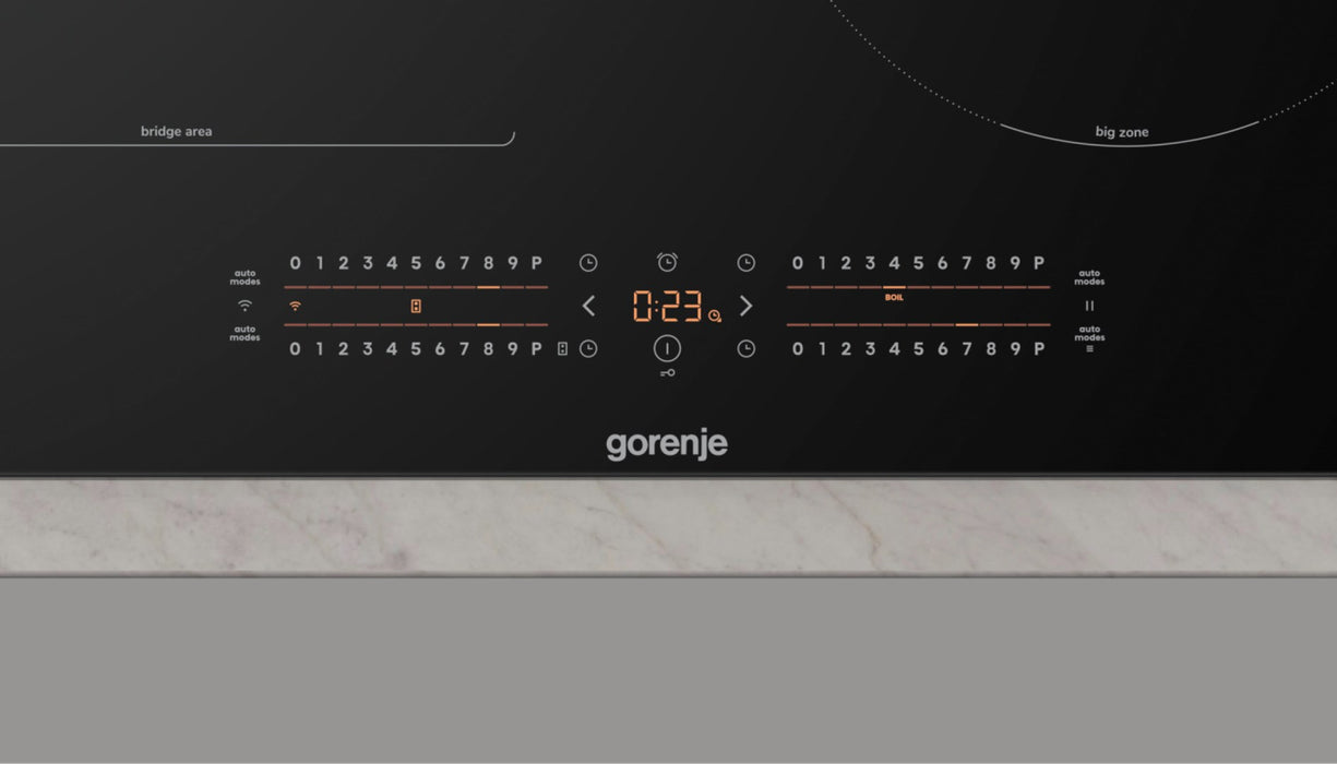 Gorenje GI6432BCWF Black Built-in 60 cm Zone induction hob 4 zone(s)