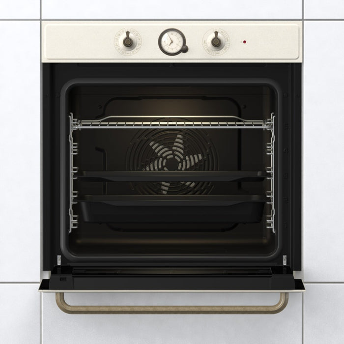 Built-in oven Gorenje BOS67371CLI, 77, A, Water cleaning, Mechanical