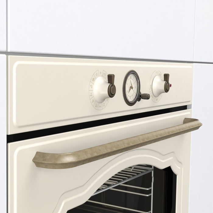Built-in oven Gorenje BOS67371CLI, 77, A, Water cleaning, Mechanical