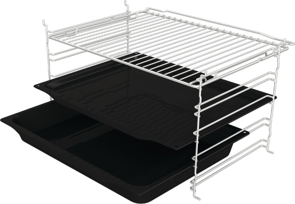 Built-in oven Gorenje BOS67371CLI, 77, A, Water cleaning, Mechanical