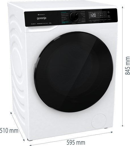 Gorenje WD2PA854ADW/AT washer dryer Freestanding Front-load White D