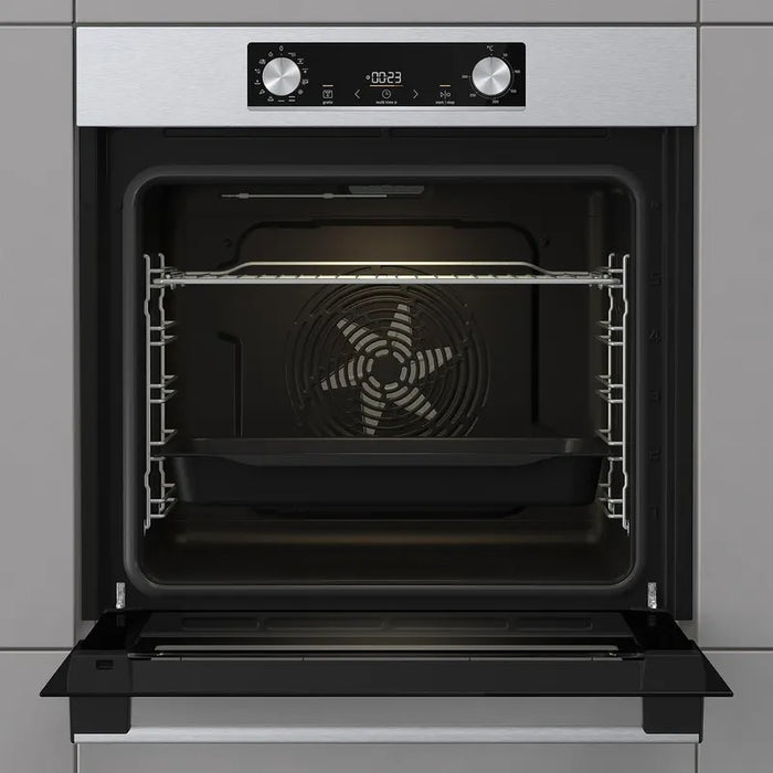 Built-in oven Gorenje BO6737E02X, 77, A, Mechanical