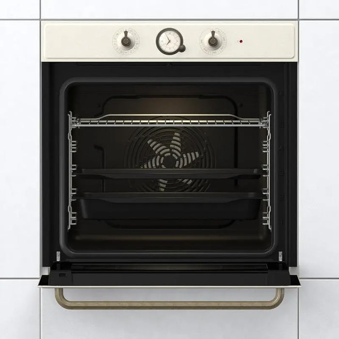 Built-in oven Gorenje BOS67371CLI, 77, A, Water cleaning, Mechanical