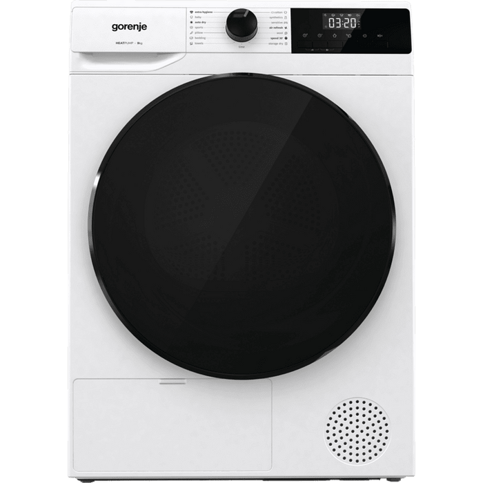 Dryer GORENJE DHNA92, 9 kg, D, Heat pump