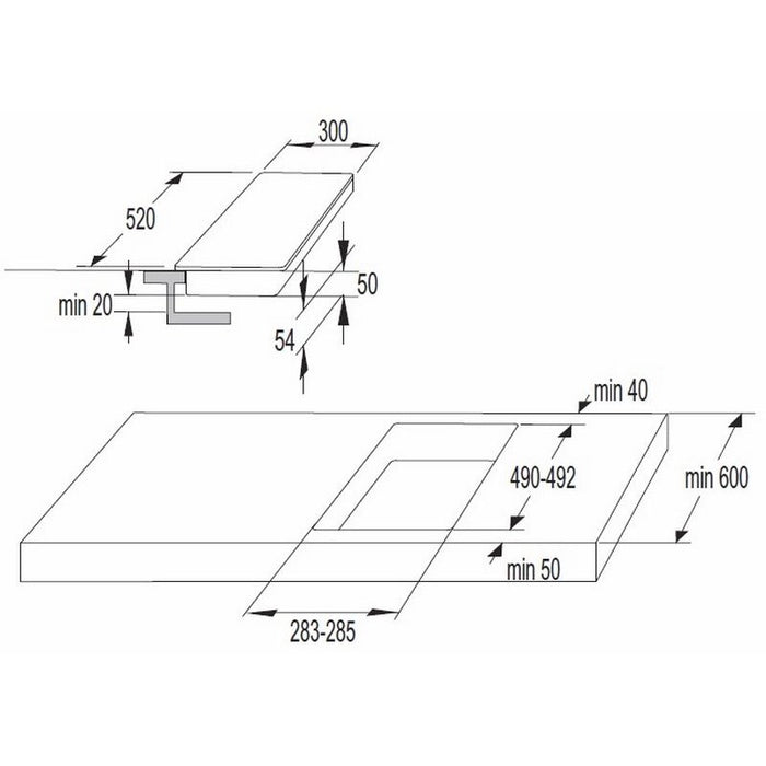 Built-in worktop GORENJE ECT322BSC