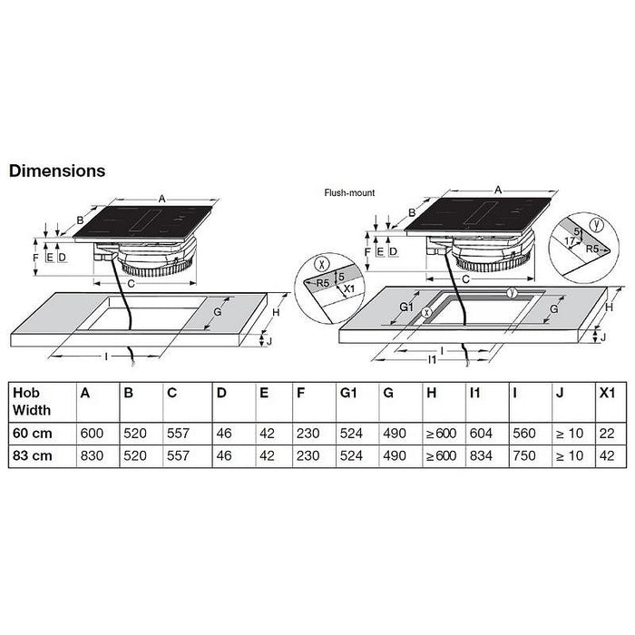 Built-in ceramic hob Gorenje GEH6432BSCWF, A+++, Induction