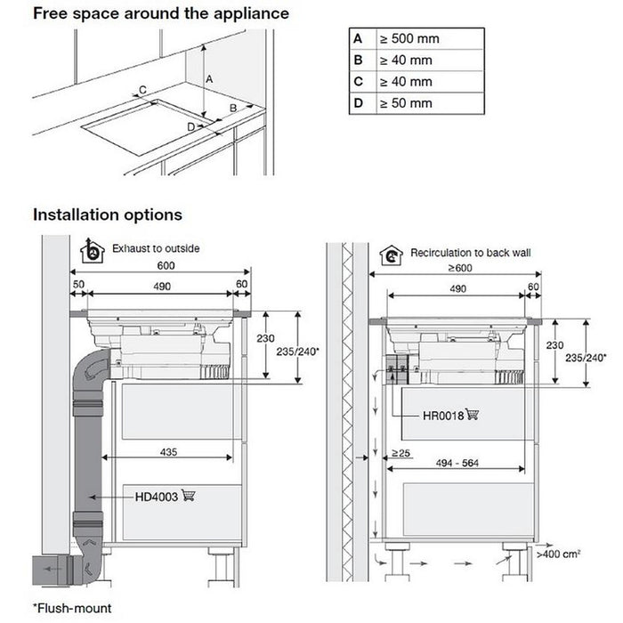 Built-in ceramic hob Gorenje GEH6432BSCWF, A+++, Induction