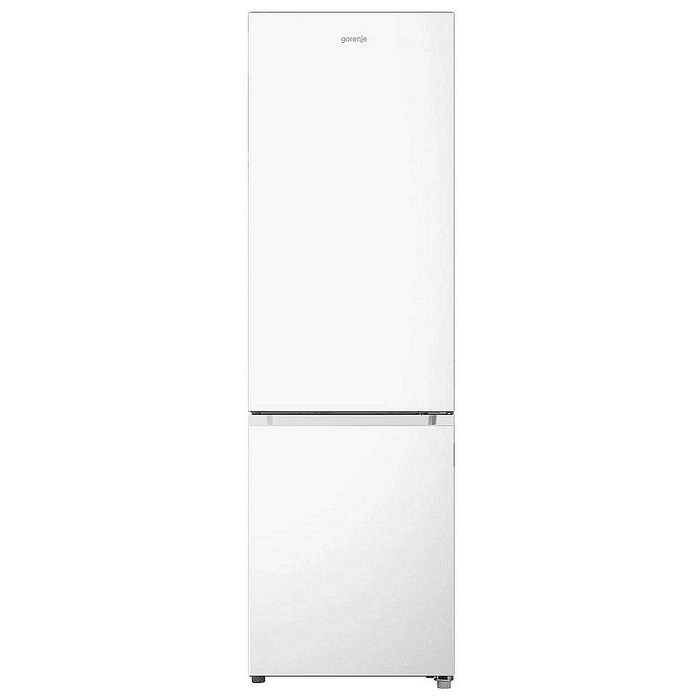 Refrigerator with freezer Gorenje NRK418EEW4, 255 l, E, No Frost, White
