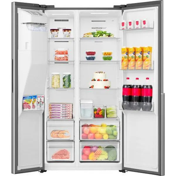 Refrigerator Side-by-Side Gorenje NRS917E61X , 528 l, E , No Frost , Inox