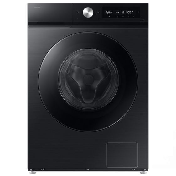 Washing machine with dryer SAMSUNG WD90DB7B85GBU4, 9/6 kg, SmartThings AI Energy, Ecobubble, 1400 rpm. Black