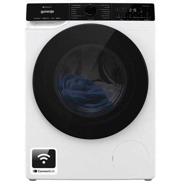 Washing machine GORENJE WPNA84A2TSWIFI, 8 kg, 1400 rpm.