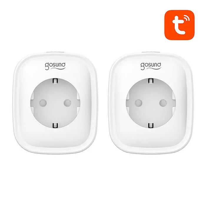 Gosund SP1 WiFi smart socket 2 pieces (two-pack) 16A Tuya - Power plugs<<<Smart Plug<<<Actuators<<<Smart
