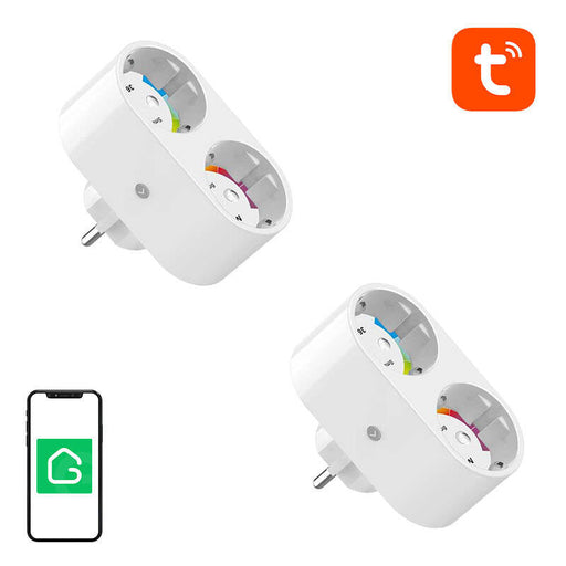 Gosund SP211 dual WiFi smart socket 2 pieces 3500W (two-pack) Tuya - Power plugs<<<Smart Plug<<<Actuators<<<Smart
