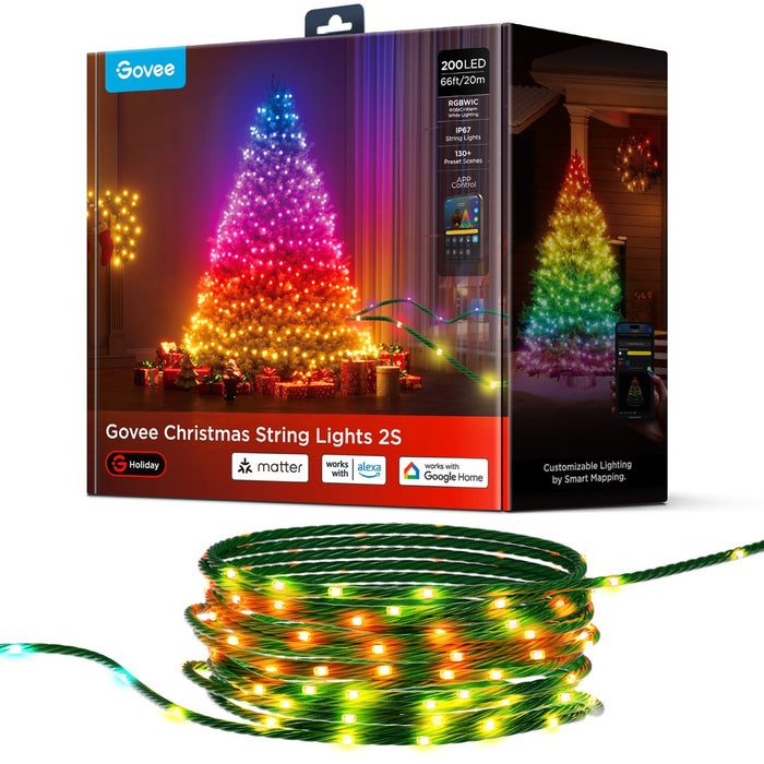 Govee H80C4 Smart string light Wi-Fi/Bluetooth 15 W