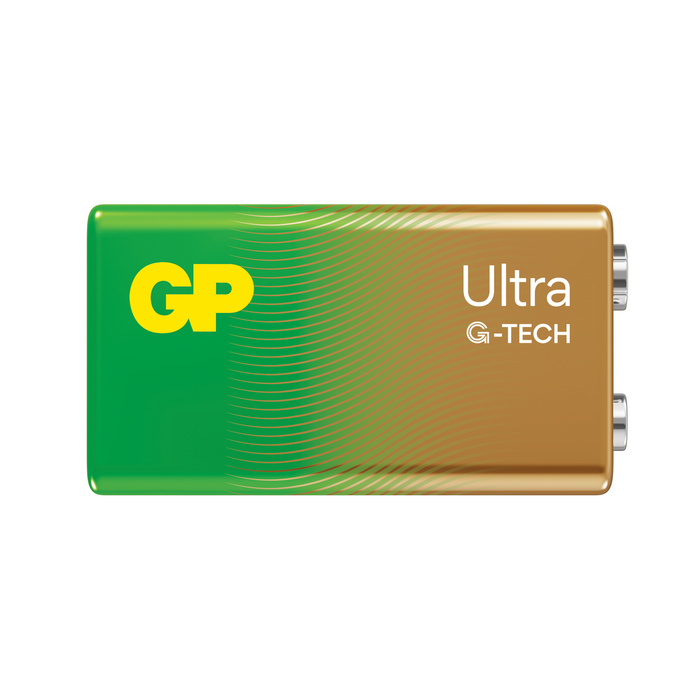 Alkaline battery GP ULTRA 6LF22 /6LR61, 9V, 1 pc., 1604AU21-SB1