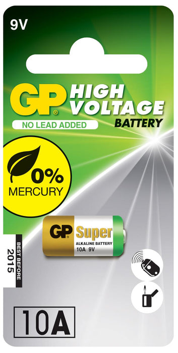 Alkaline battery GP A10 9V for remote /5 pcs./pack price for 1 pc./