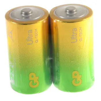 Alkaline battery GP ULTRA LR14 /2 pcs. in shrink wrap/ 14AU21-S2 1.5V