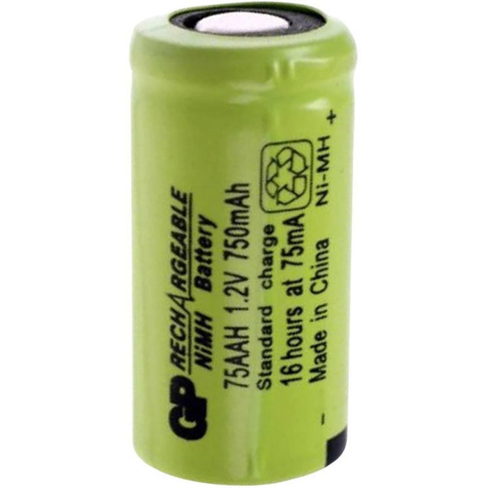 Rechargeable battery NiMH 75AAH-B 2/3AA 1.2V 600mAh 1pc. GP BATTERIES