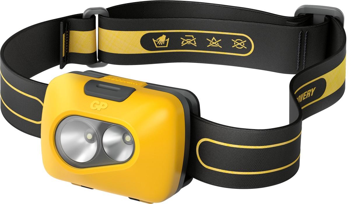 Headlamp/Flashlight with diodes GP BATTERIES CH42 Entry level, 3x AAA, 110 lm