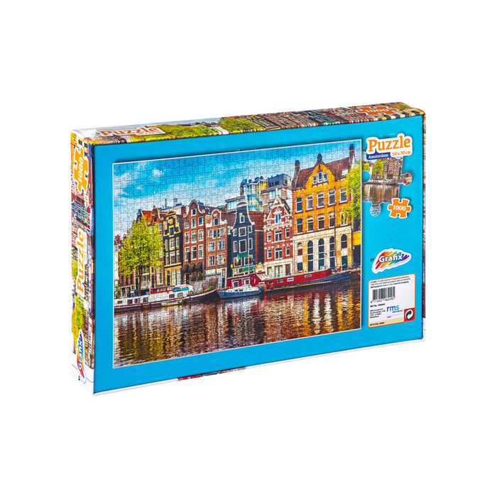 GRAFIX PUZZLE AMSTERDAM 50X70CM 1000 PIECES