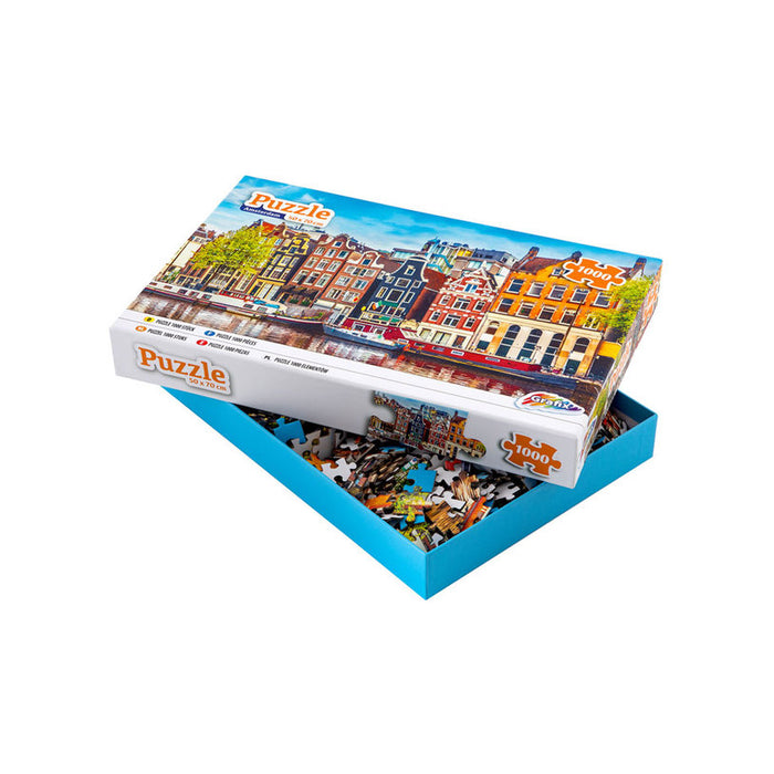 GRAFIX PUZZLE AMSTERDAM 50X70CM 1000 PIECES