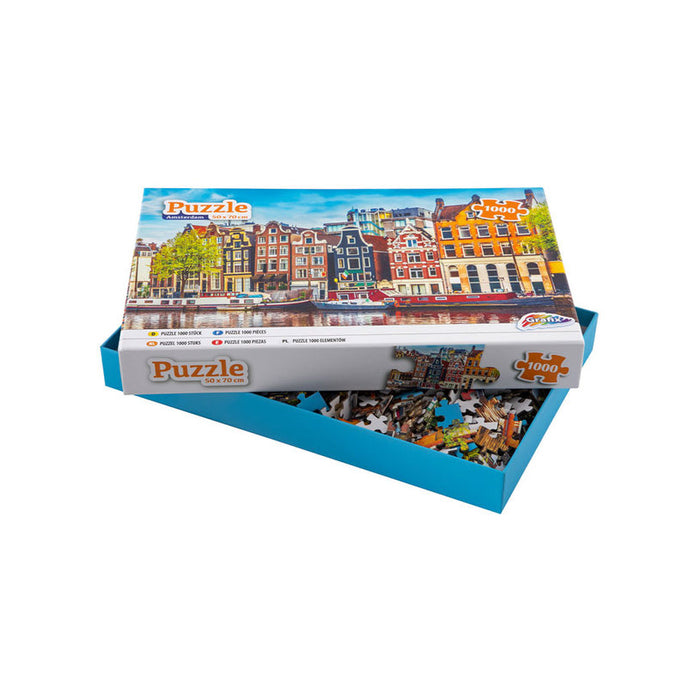 GRAFIX PUZZLE AMSTERDAM 50X70CM 1000 PIECES